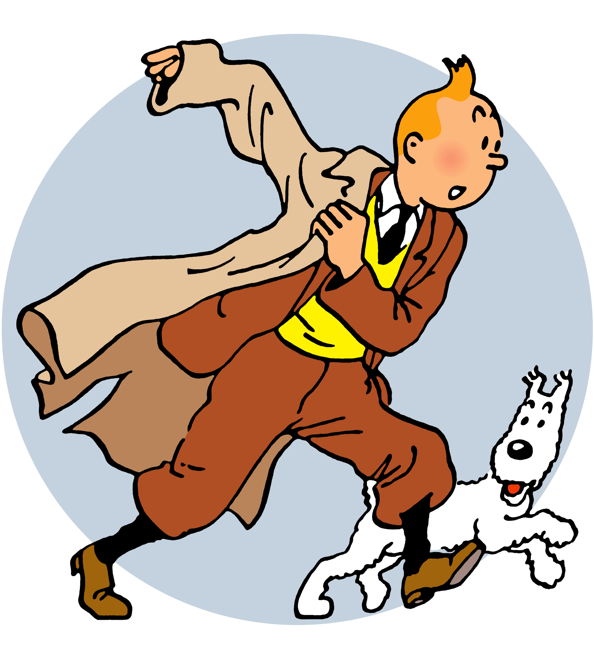 Tintin and Milou